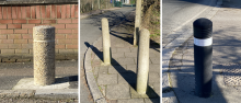 Image of bollards