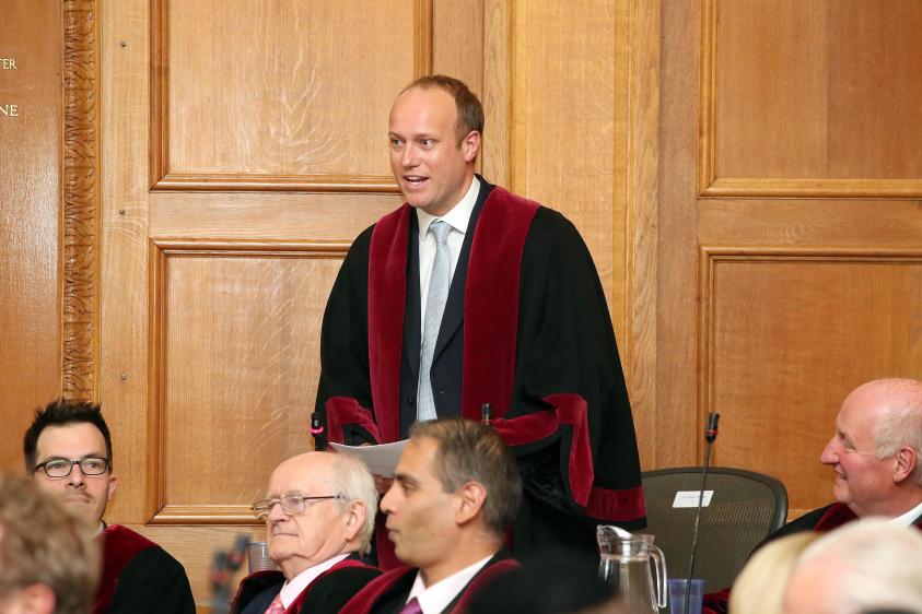 Councillor Dan Thomas Leader of Barnet Council