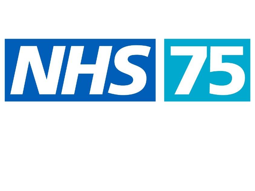 NHS 75 logo